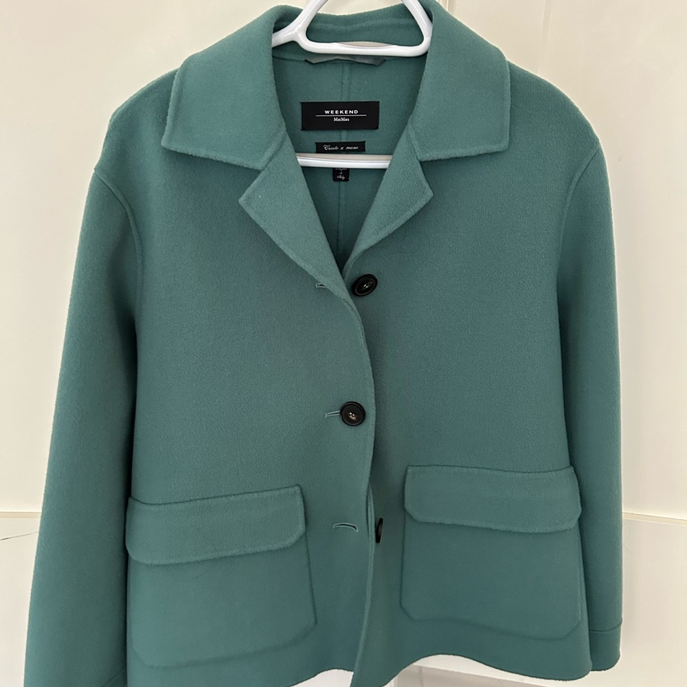 MaxMara Women's Sea Green Blazer